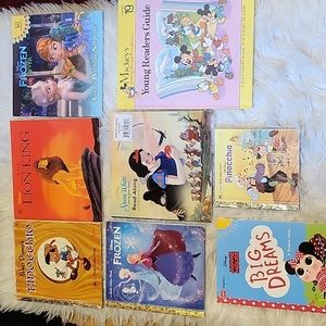 Disney bundle of 8 books old and new Frozen, Pinocchio, Lion King,Snow White,etc